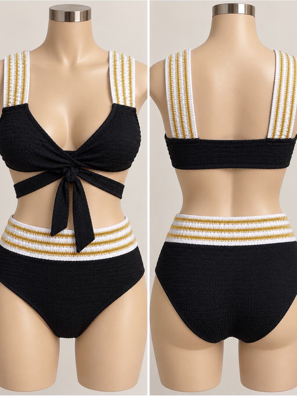 CUPSHE two-piece bikini swimsuit, size Medium (M).